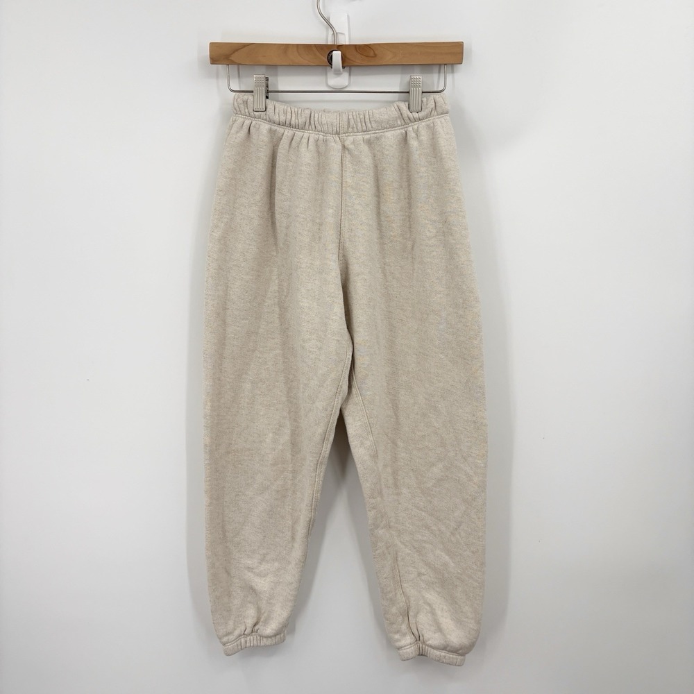Jenni Kayne Joggers Small Stretch Cotton Blend Sweatpant Capsule Minimalist Luxe
